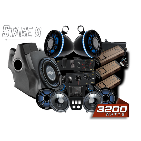 UTV Stereo 2020-2024 Polaris RZR Pro Elite Stage 8 stereo kit