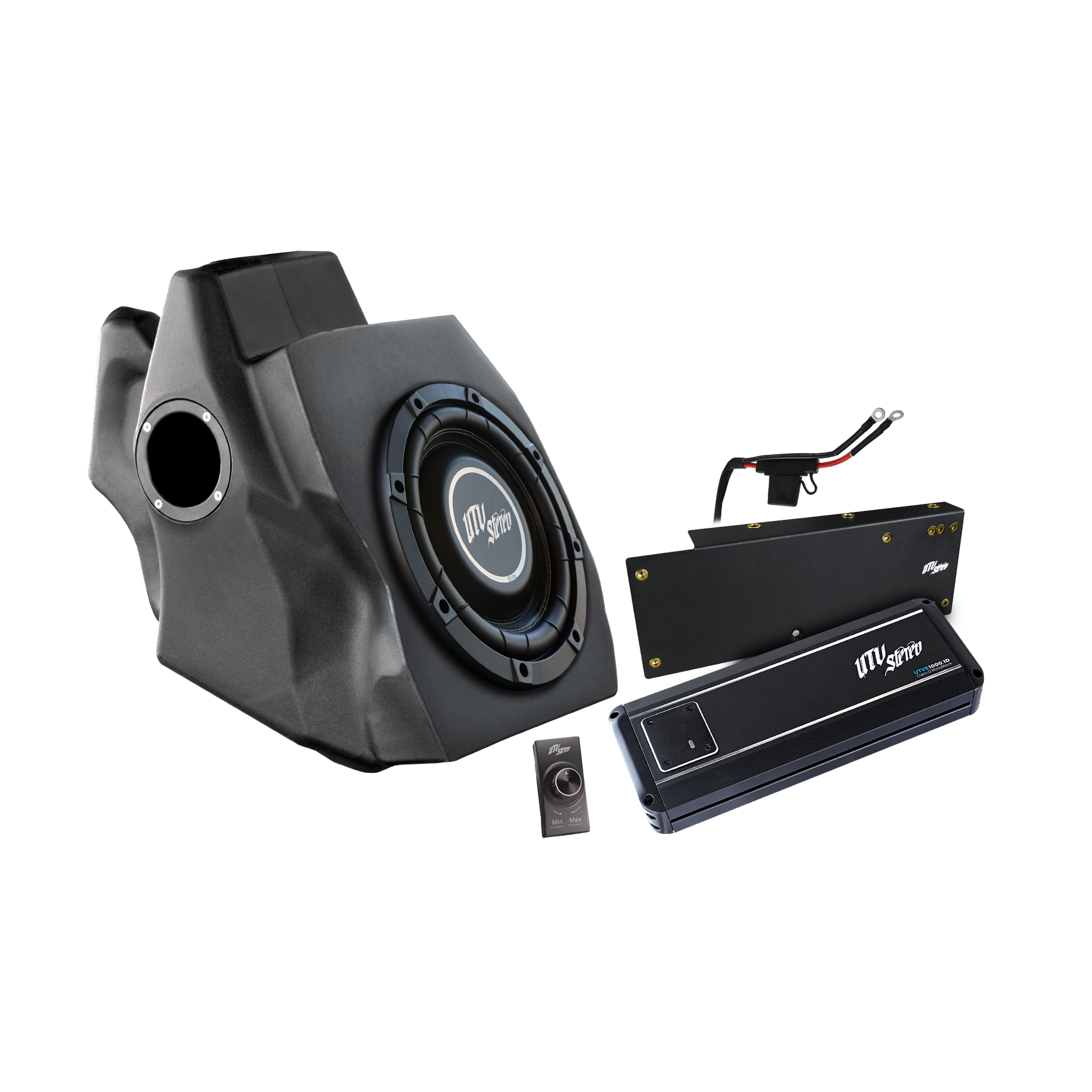 Photo of RZR® Pro Series 1000W Subwoofer Kit Subwoofer Kit | UTVS-PRO-SUB-1000-1 by UTV Stereo - Premium RZR Pro Series Subwoofer Kit for UTVs / Side by Sides
