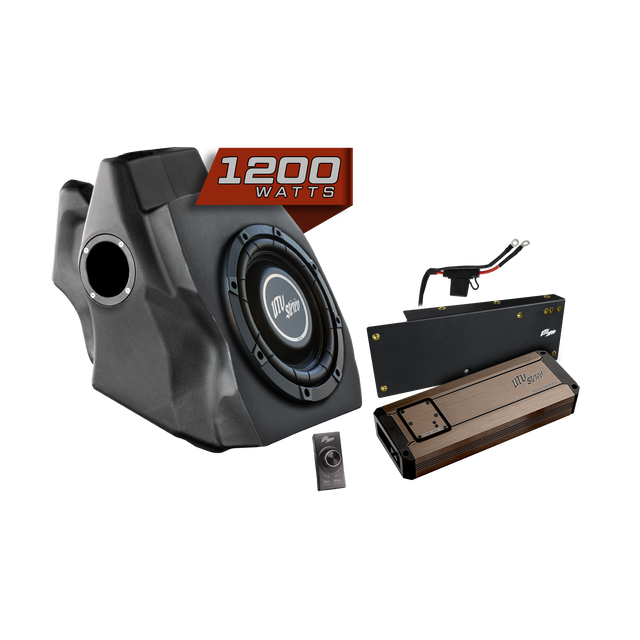 Photo of RZR® Pro Series 1200W Subwoofer Kit Subwoofer Kit | UTVS-PRO-SUB-1200-1 by UTV Stereo - Premium RZR Pro Series Subwoofer Kit for UTVs / Side by Sides
