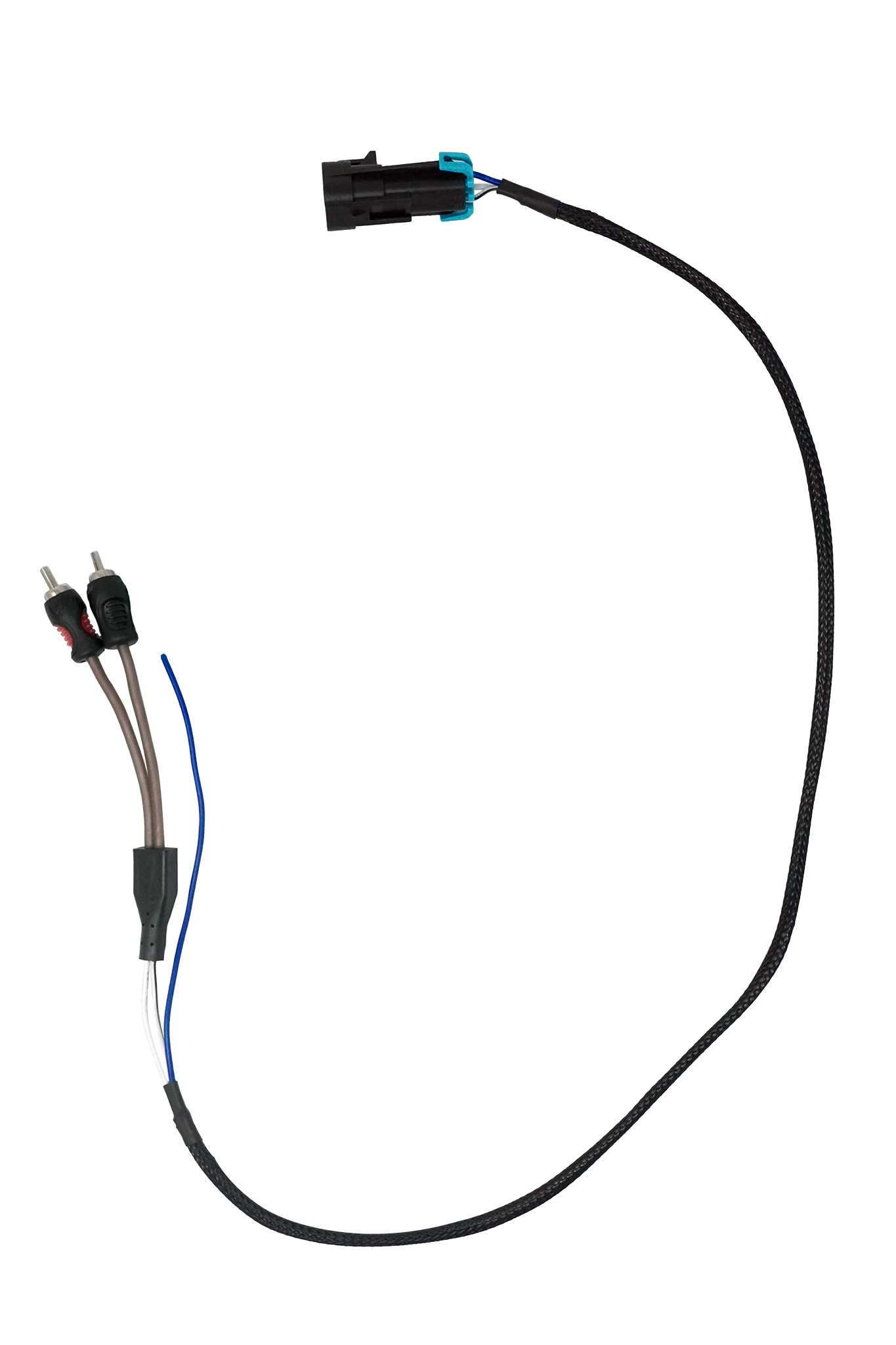 Photo of Polaris® Ranger 1500 Subwoofer RCA Output Harness | UTVS-RNG-RC-SUB-OUT by UTV Stereo - Premium RZR Ride Command Subwoofer Harness for UTVs / Side by Sides