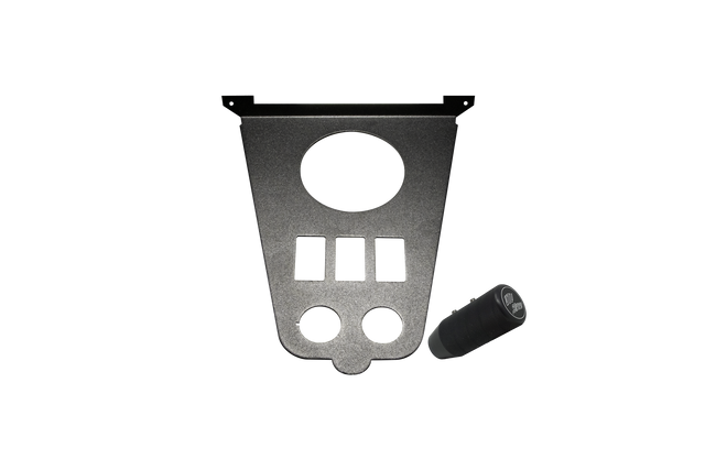 Photo of RZR® Pro Series Head Unit Mount (2025 MODELS ONLY) | UTVS-PRO2-HUMT-DASHKIT-RKR by UTV Stereo - Premium 2023 RZR Media Receiver Mount for UTVs / Side by Sides