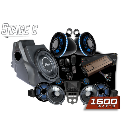UTV Stereo 2025-2026 Polaris RZR Pro Elite Stage 6 stereo kit