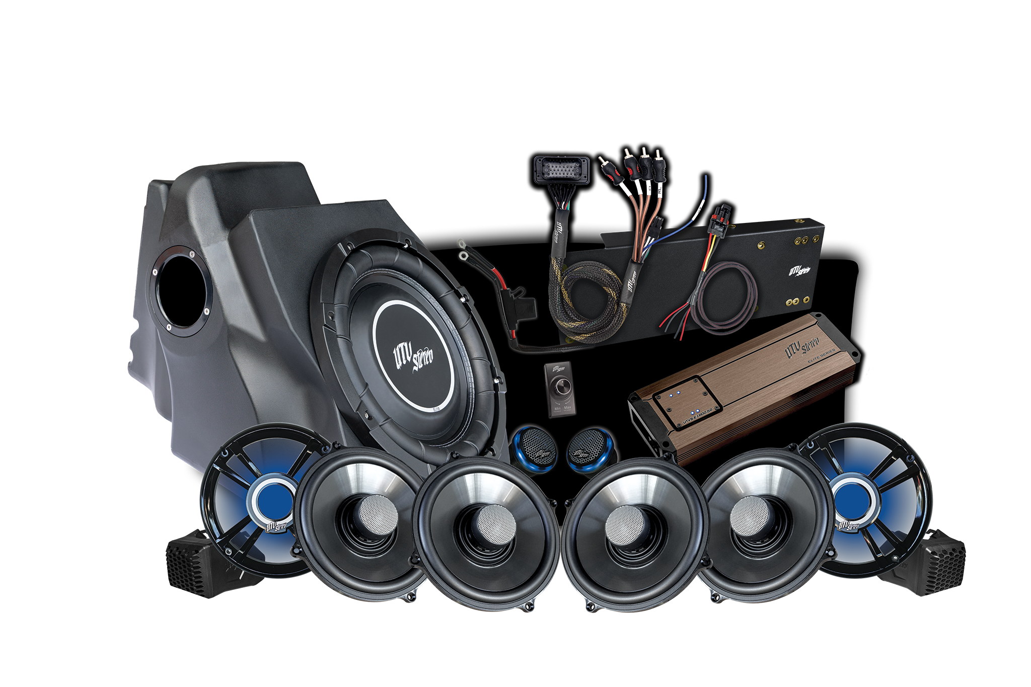 Photo of 2025+ RZR® Pro Series Ride Command® Stage 6 Stereo Kit | UTVS-PRO2-S6-RC by UTV Stereo - Premium Polaris RZR Stage Kit for UTVs / Side by Sides