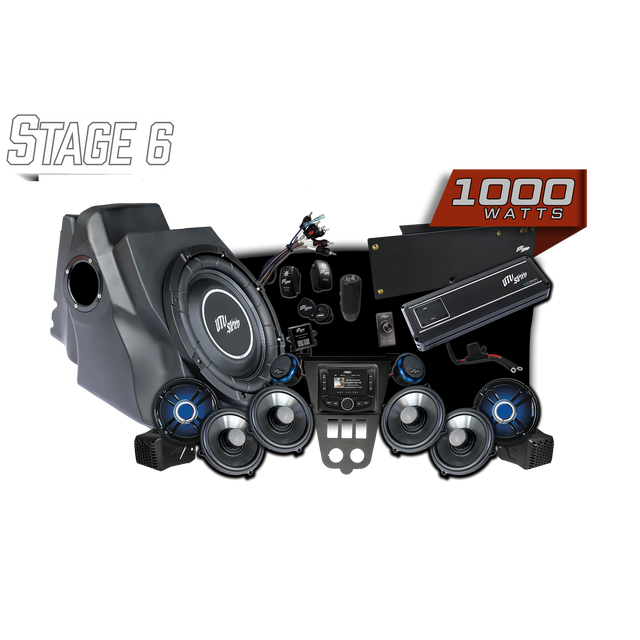 Photo of 2025+ RZR® Pro Series Signature Stage 6 Stereo Kit | UTVS-PRO2-S6-S by UTV Stereo - Premium Polaris Pro Series RZR Stage Kit for UTVs / Side by Sides