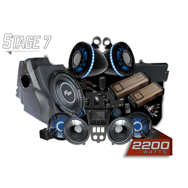 Photo of 2025+ RZR® Pro Series Elite Stage 7 Stereo Kit | UTVS-PRO2-S7-E by UTV Stereo - Premium Polaris RZR Stage Kit for UTVs / Side by Sides