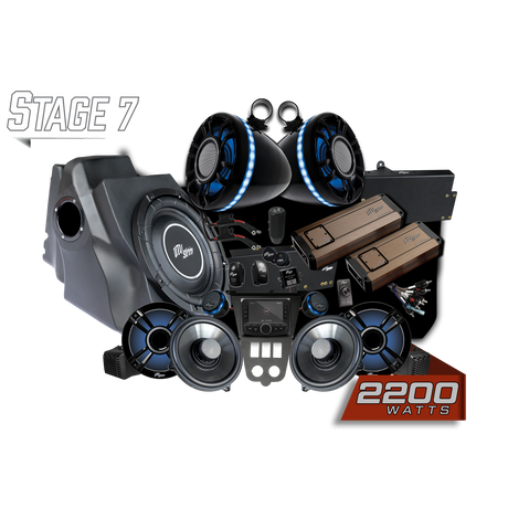 UTV Stereo 2025-2026 Polaris RZR Pro Elite Stage 7 stereo kit