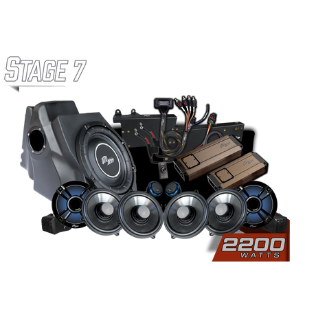 UTV Stereo 2025-2026 RZR Pro Ride Command Stage 7 stereo kit