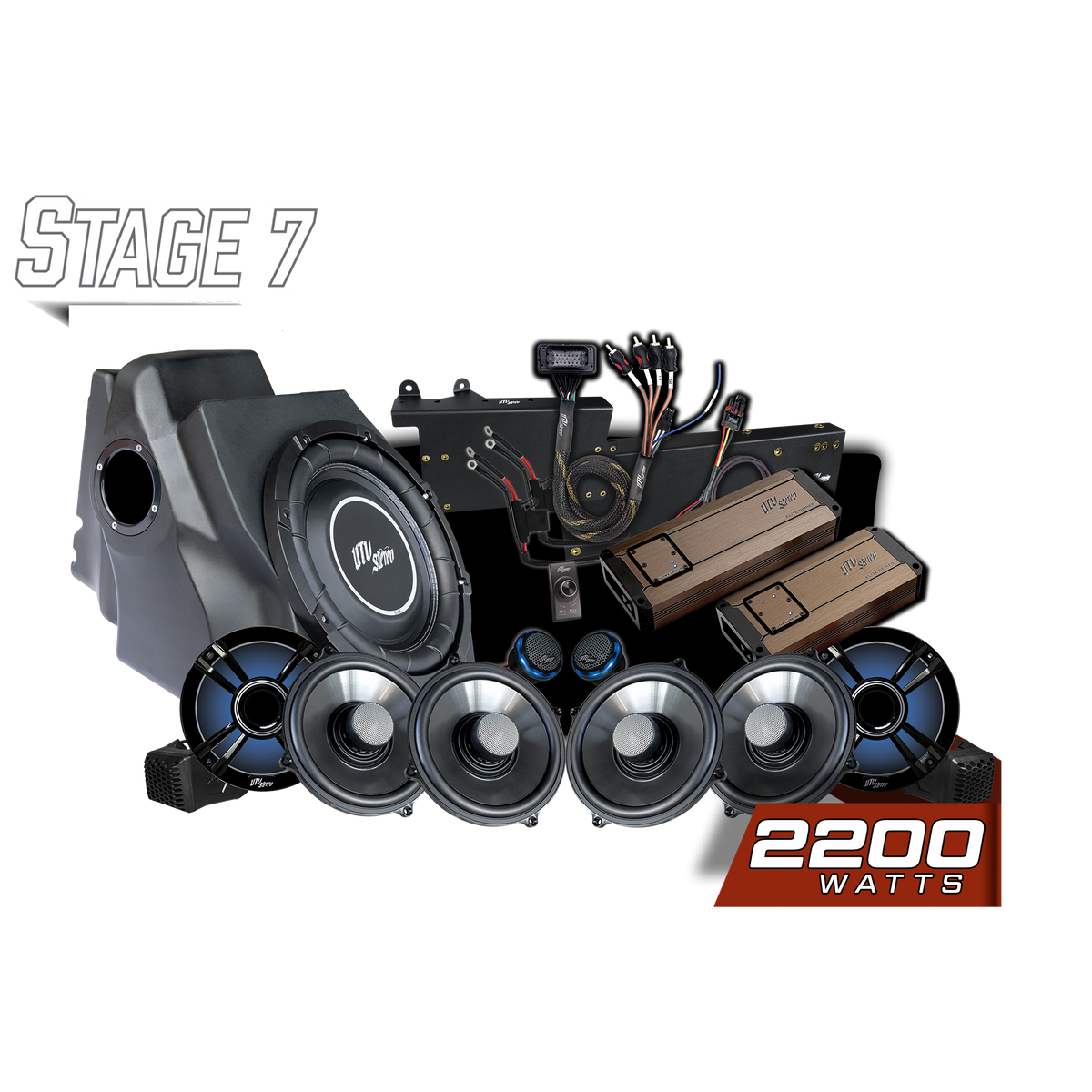 UTV Stereo 2025-2026 RZR Pro Stage 7 Ride Command audio system