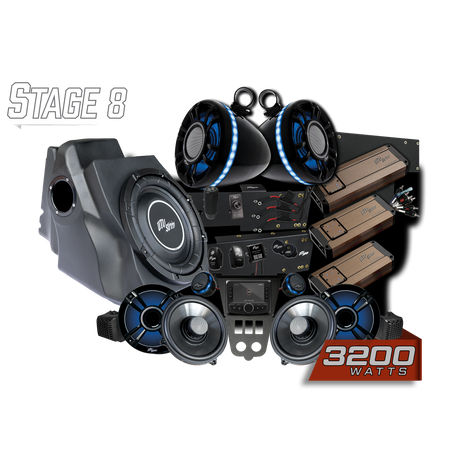 UTV Stereo 2025-2026 Polaris RZR Pro Elite Stage 8 stereo kit