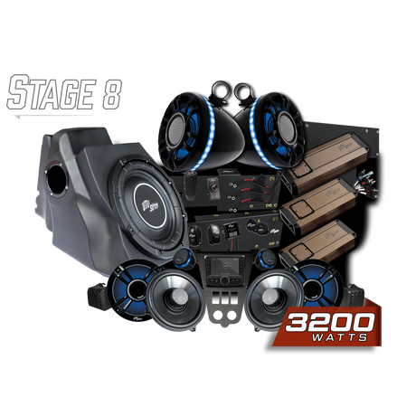 UTV Stereo 2025-2026 Polaris RZR Pro Elite Stage 8 stereo kit