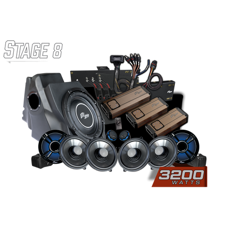 UTV Stereo 2025-2026 RZR Pro Ride Command Stage 8 stereo kit