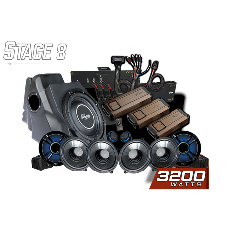 UTV Stereo 2025-2026 RZR Pro Ride Command Stage 8 stereo kit