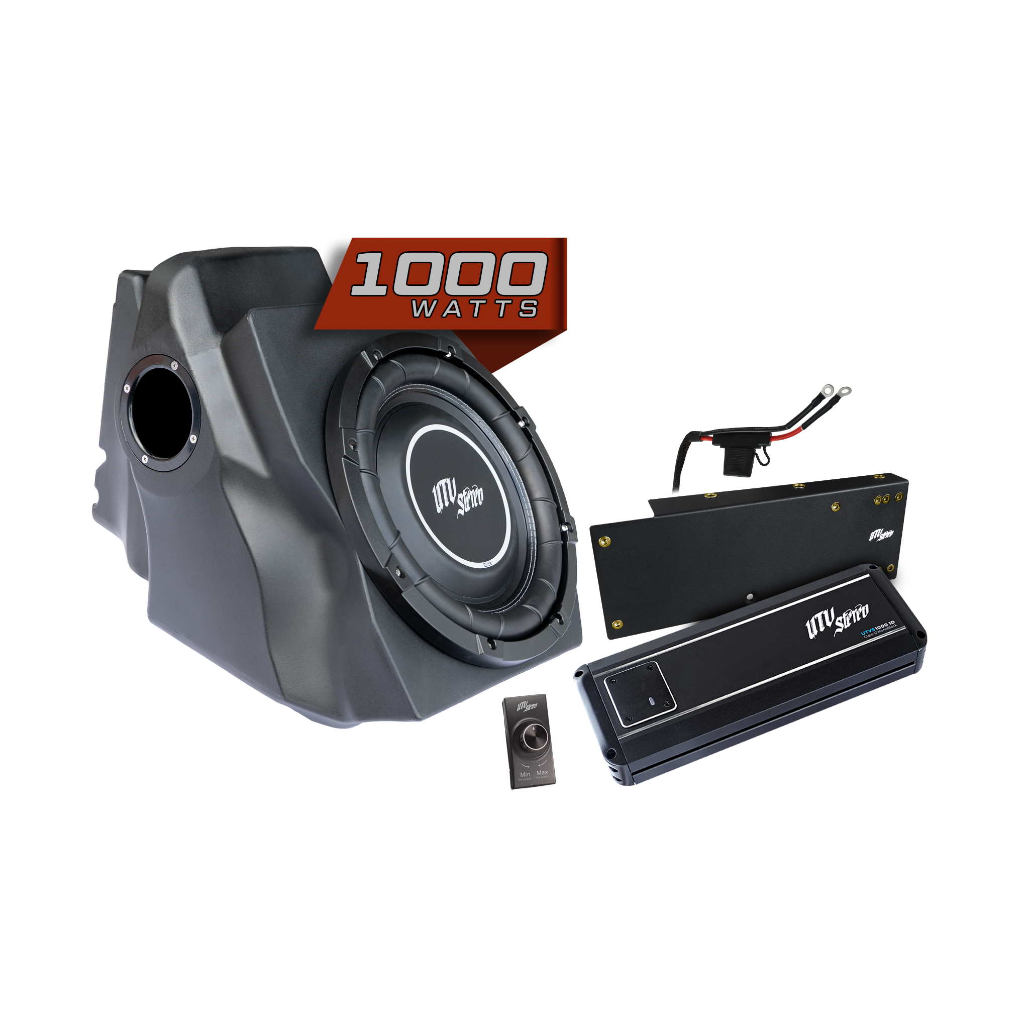 Photo of 2025+ RZR® Pro Series 1000W Subwoofer Kit Subwoofer Kit | UTVS-PRO2-SUB-1000-1 by UTV Stereo - Premium RZR Pro Series Subwoofer Kit for UTVs / Side by Sides