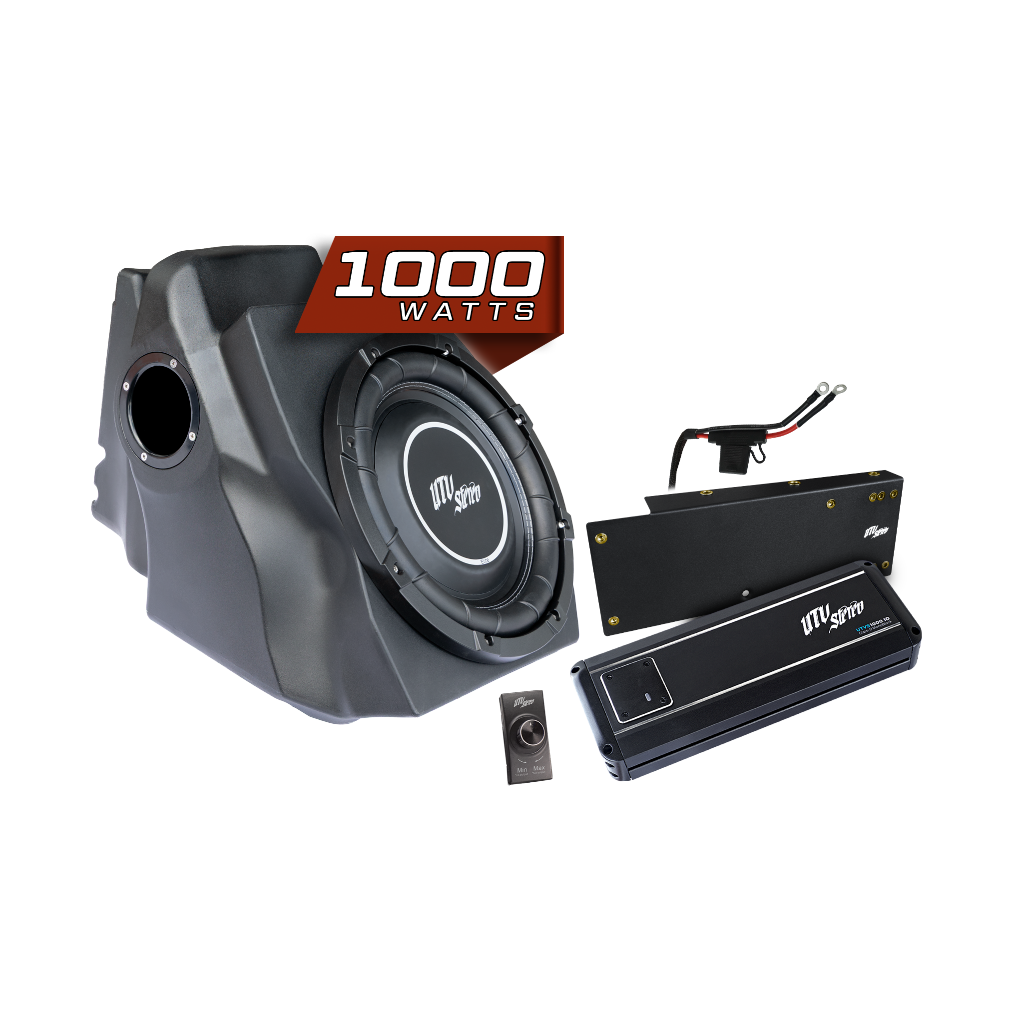 Photo of 2025+ RZR® Pro Series 1000W Subwoofer Kit Subwoofer Kit | UTVS-PRO2-SUB-1000-1 by UTV Stereo - Premium RZR Pro Series Subwoofer Kit for UTVs / Side by Sides