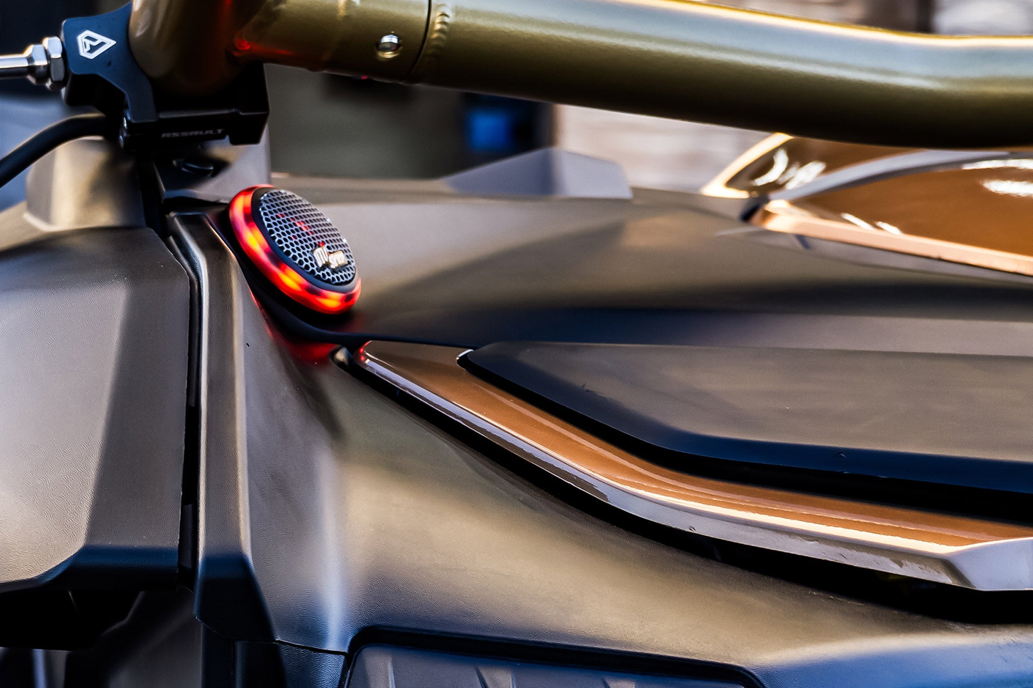 Photo of Pro Series 1" Tweeter w/ Built In RGB LED (Pair) | UTVS-PTW Ranger 1500 by UTV Stereo - Premium for UTVs / Side by Sides