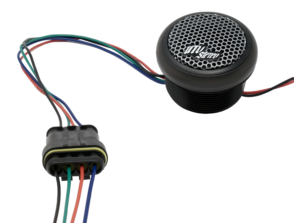 UTV Stereo Pro Series 1" RGB Tweeters
