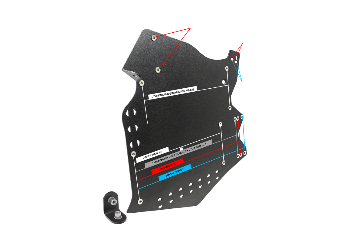 UTV Stereo Can-Am Maverick R Upper Amplifier Mount