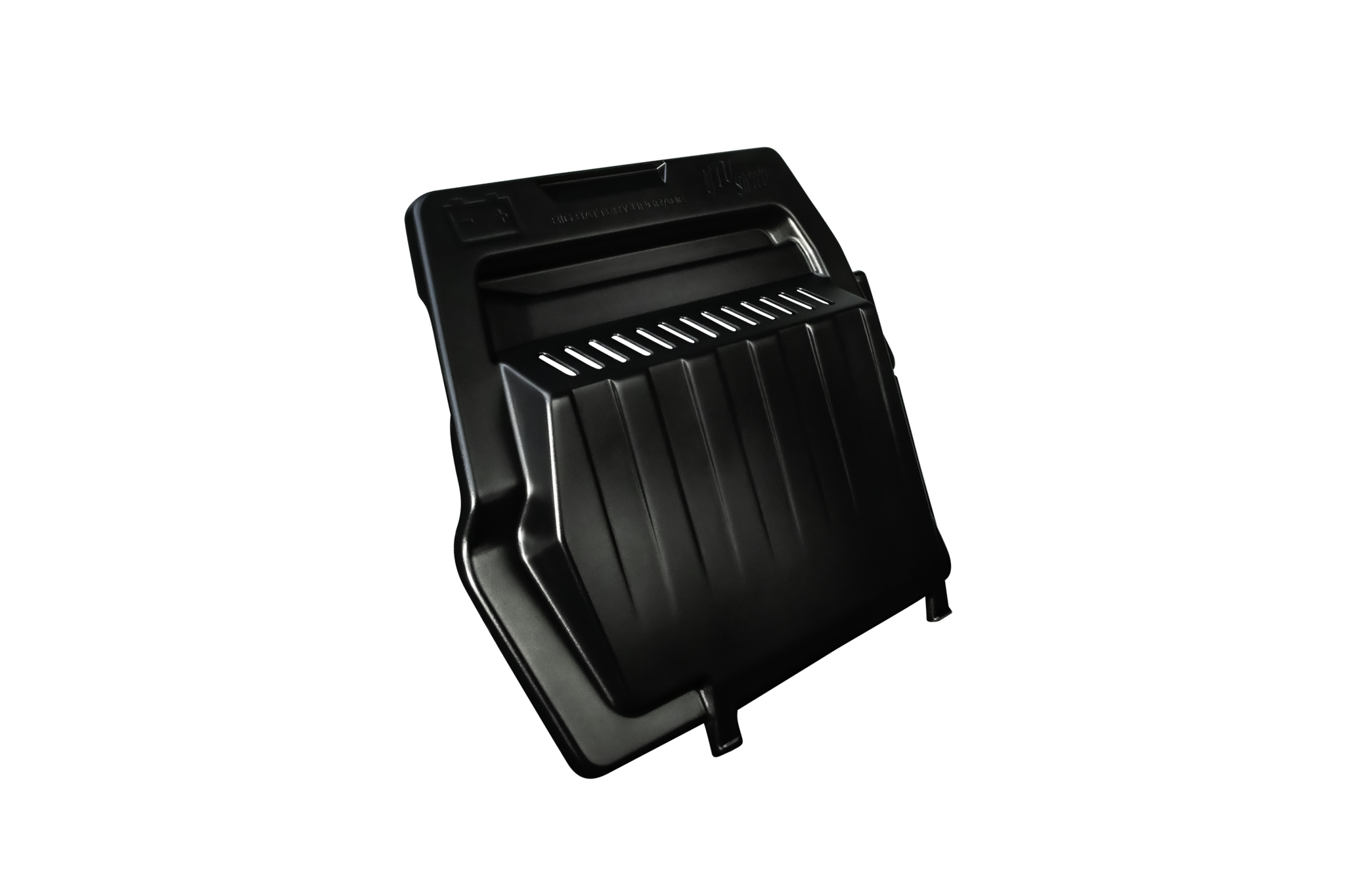 Photo of Can-Am® Maverick R Big Battery Cover | UTVS-R-BATT-CVR by UTV Stereo - Premium Can-Am X3 Big Battery Kit for UTVs / Side by Sides