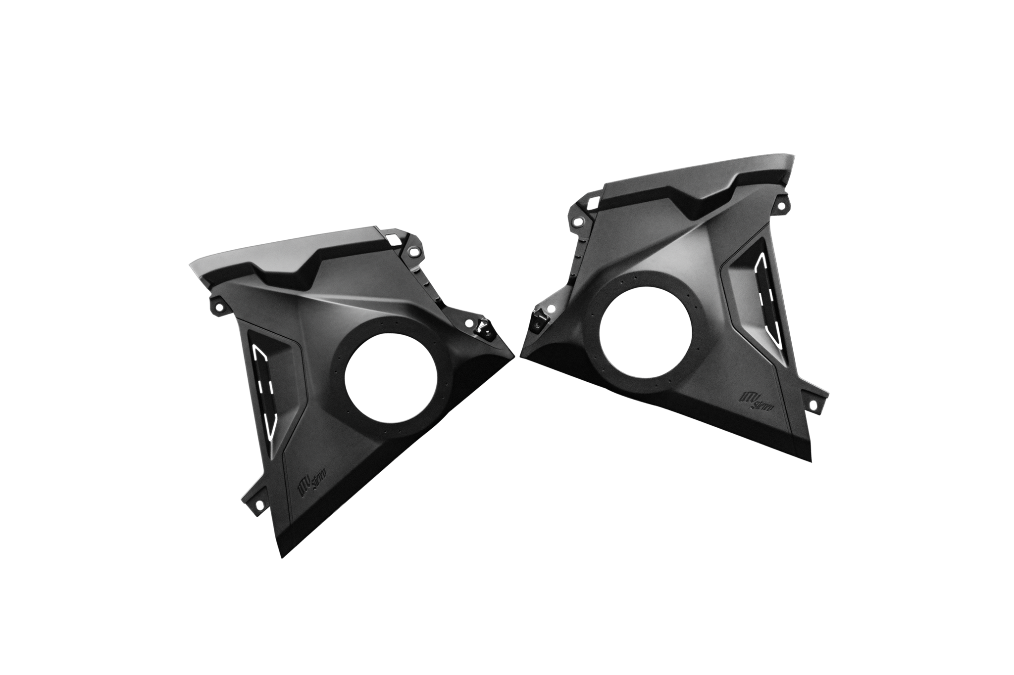 UTV Stereo - Can-Am Maverick R 6.5" Dash Panel Speaker Mounts | UTVS-R-DP65