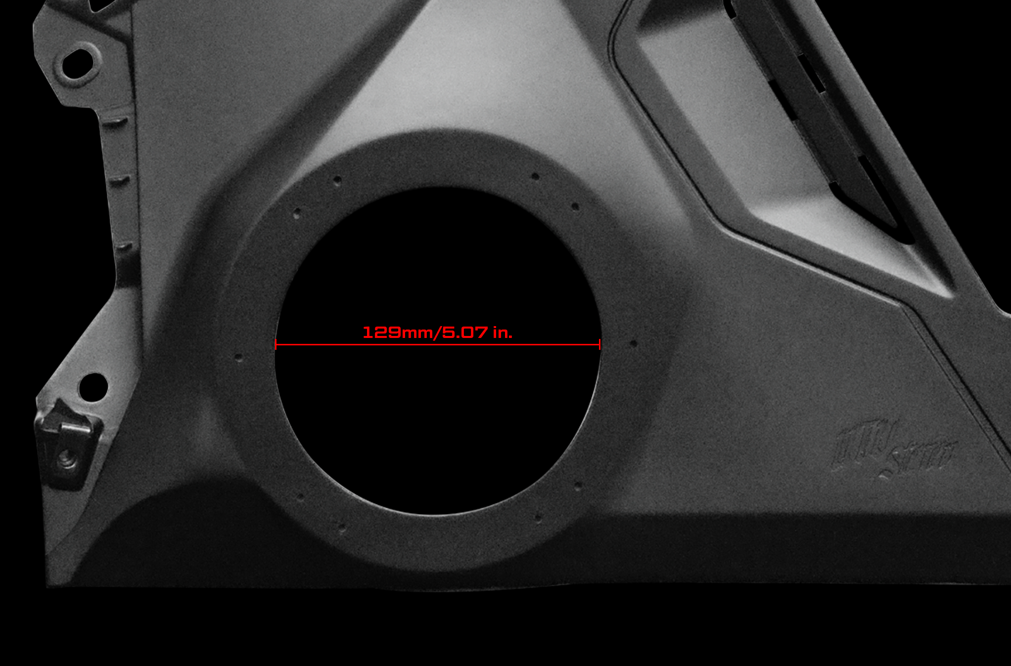 UTV Stereo - Can-Am Maverick R 6.5" Dash Panel Speaker Mounts | UTVS-R-DP65