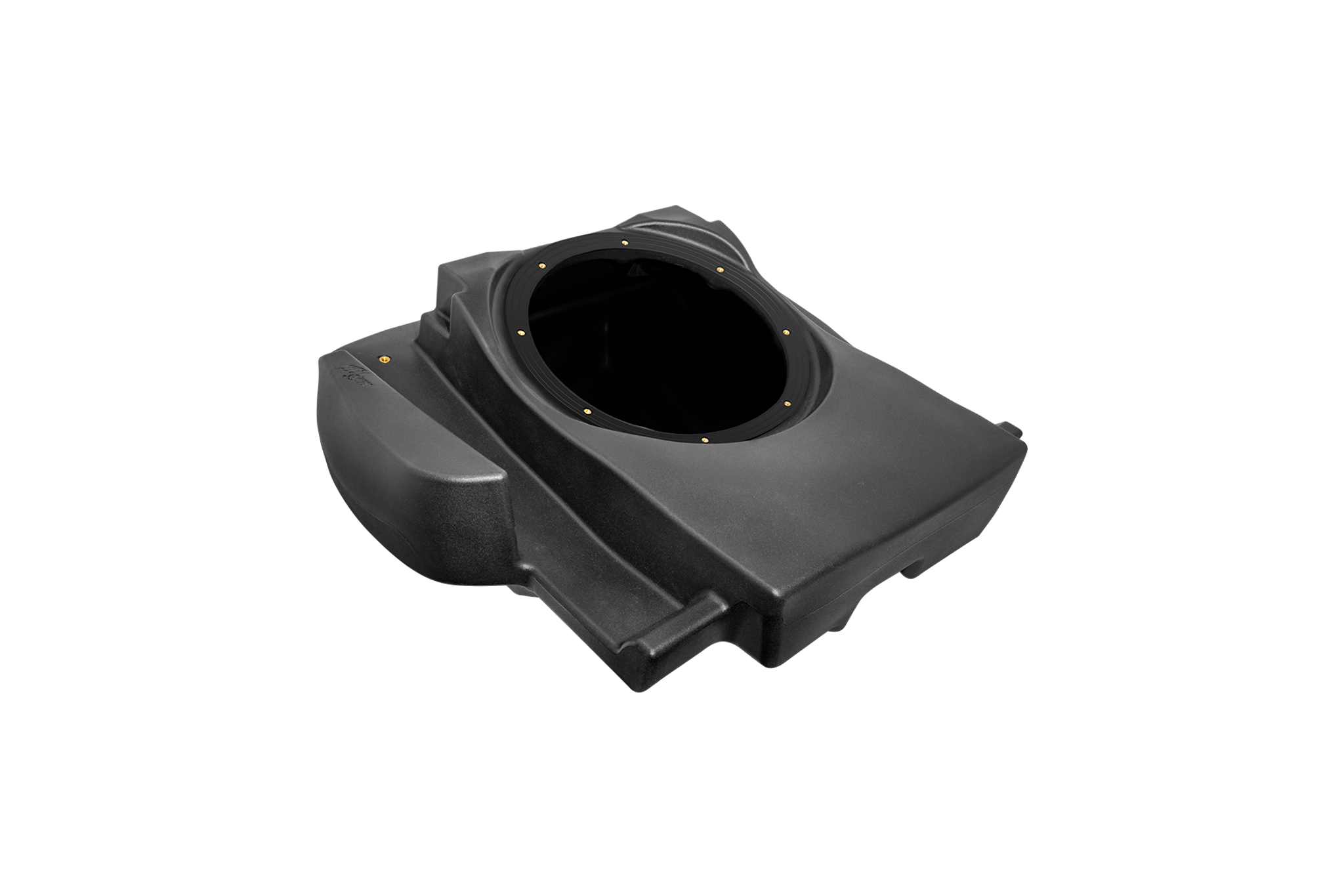 Photo of Can-Am® Maverick R 10" Front Driver Subwoofer Enclosure (4-SEAT MODELS) – Unloaded | UTVS-R-ENC-DRIVER-4F by UTV Stereo - Premium Maverick R Subwoofer Enclosure for UTVs / Side by Sides