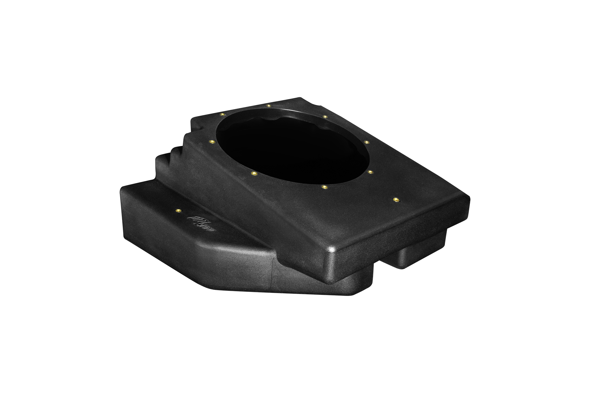 Photo of Can-Am® Maverick R 10" Rear Driver Subwoofer Enclosure (PRE-ORDER ONLY)(4-SEAT MODELS) – Unloaded | UTVS-R-ENC-DRIVER-4R by UTV Stereo - Premium Maverick R Subwoofer Enclosure for UTVs / Side by Sides