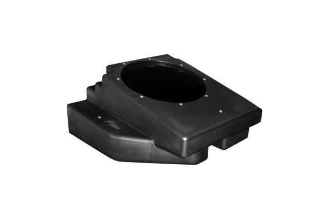 Photo of Can-Am® Maverick R 10" Rear Driver Subwoofer Enclosure (PRE-ORDER ONLY)(4-SEAT MODELS) – Unloaded | UTVS-R-ENC-DRIVER-4R by UTV Stereo - Premium Maverick R Subwoofer Enclosure for UTVs / Side by Sides