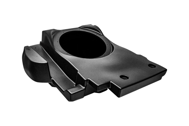 Photo of Can-Am® Maverick R 10" Front Driver Subwoofer Enclosure (2-SEAT MODELS) – Unloaded | UTVS-R-ENC-DRIVER-2 by UTV Stereo - Premium Maverick R Subwoofer Enclosure for UTVs / Side by Sides