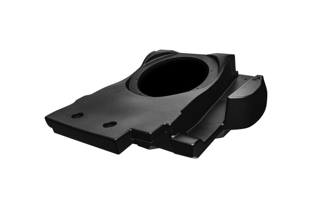 Photo of Can-Am® Maverick R 10" Front Passenger Subwoofer Enclosure (2-SEAT MODELS) – Unloaded | UTVS-R-ENC-PASS-2 by UTV Stereo - Premium Maverick R Subwoofer Enclosure for UTVs / Side by Sides