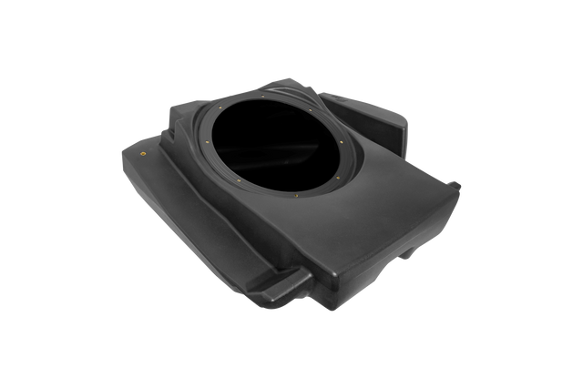 Photo of Can-Am® Maverick R 10" Front Passenger Subwoofer Enclosure (4-SEAT MODELS) – Unloaded | UTVS-R-ENC-PASS-4F by UTV Stereo - Premium Maverick R Subwoofer Enclosure for UTVs / Side by Sides