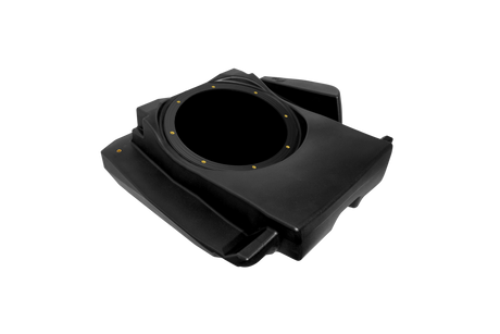 Can-Am® Maverick R 10" Front Passenger Subwoofer Enclosure (4-SEAT MODELS) – Unloaded | UTVS-R-ENC-PASS-4F