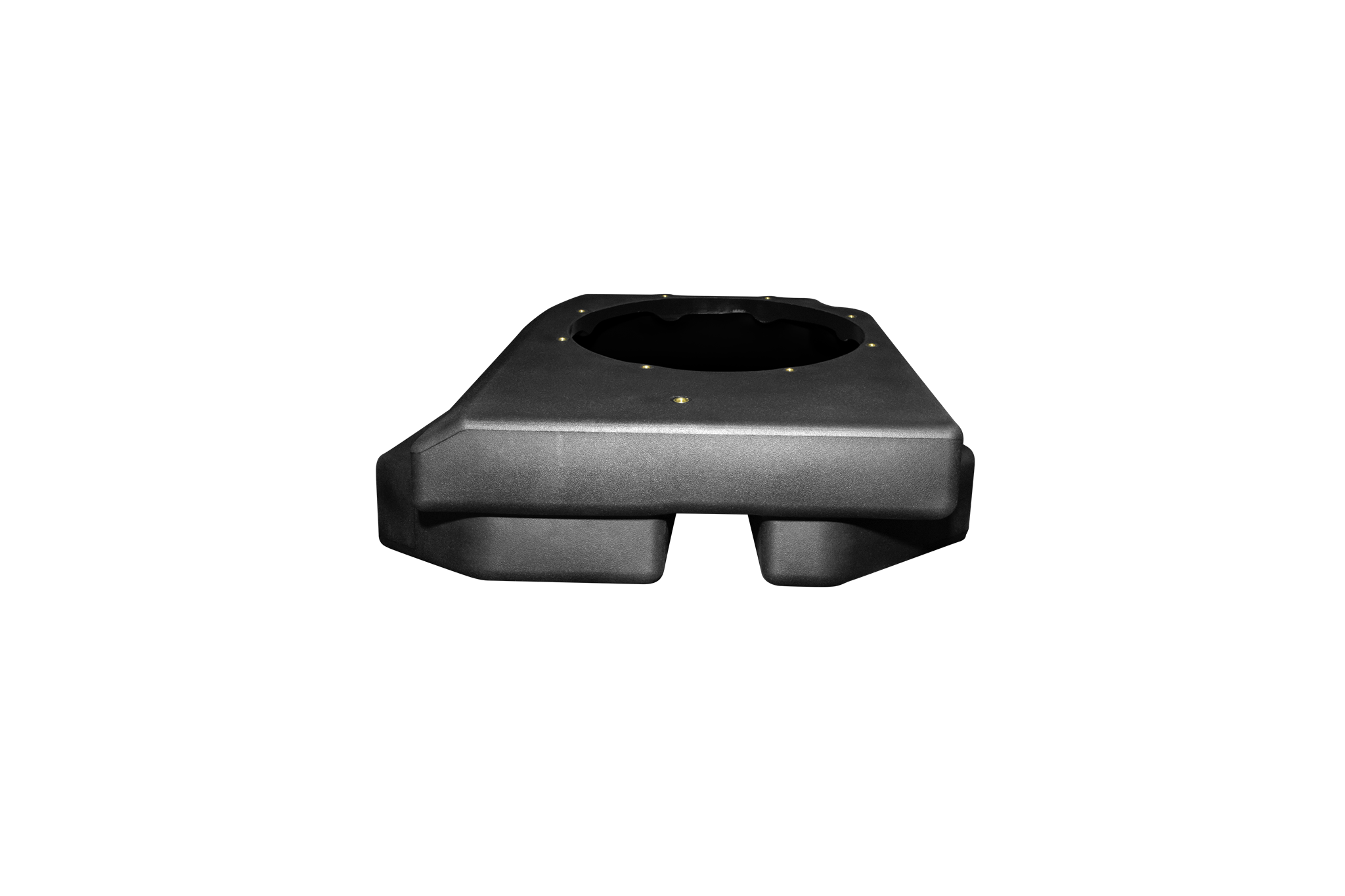 Photo of Can-Am® Maverick R 10" Rear Passenger Subwoofer Enclosure (PRE-ORDER ONLY)(4-SEAT MODELS) – Unloaded | UTVS-R-ENC-PASS-4R by UTV Stereo - Premium Maverick R Subwoofer Enclosure for UTVs / Side by Sides