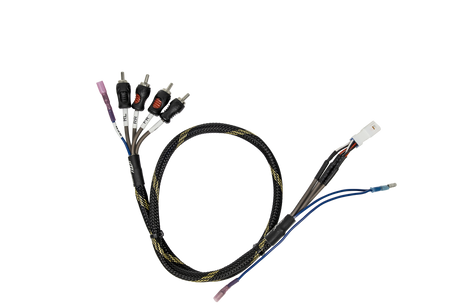 Can-Am® Defender HD11 BRP GO! Front & Rear RCA Output Harness + Remote | UTVS-DEF2-GO-RCA-OUT