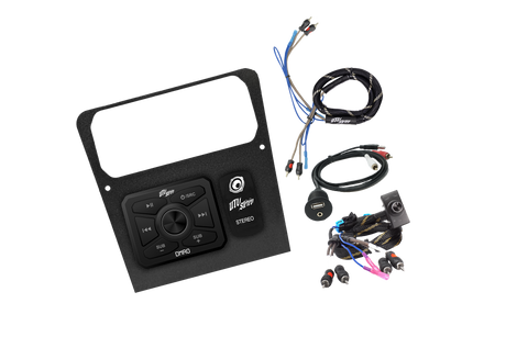 Maverick R Head Unit Mount Kit w/ Bass Knob | UTVS-R-HUMT-KIT-BASS-KNOB