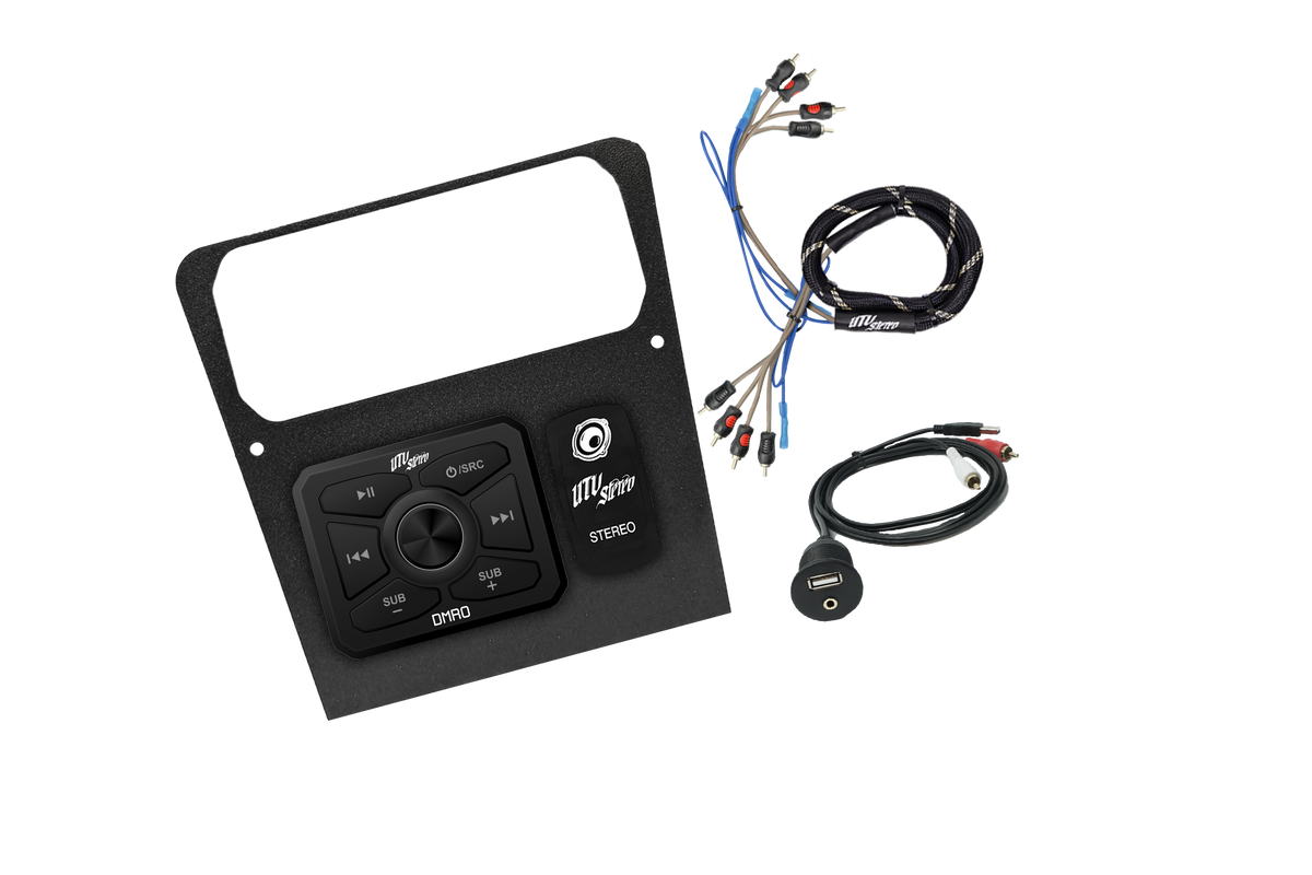 UTV Stereo Can-Am Maverick R Head Unit Mount Kit
