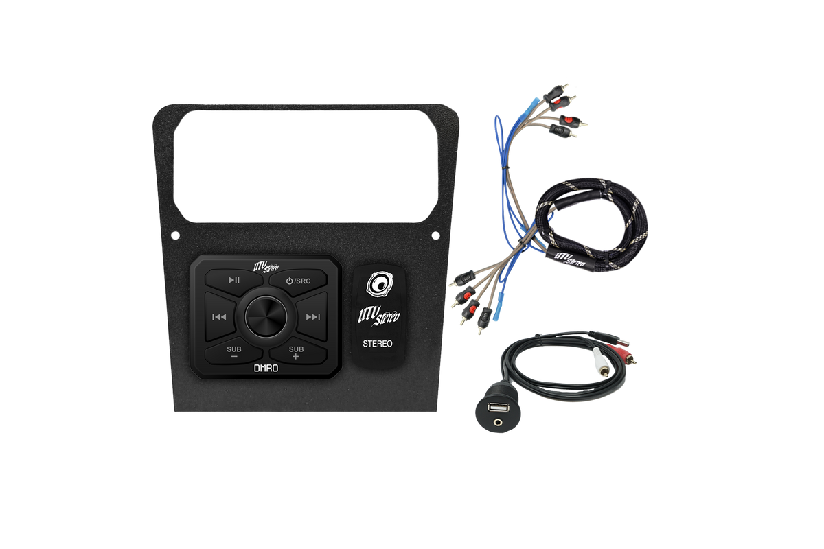 UTV Stereo Can-Am Maverick R Head Unit Mount Kit