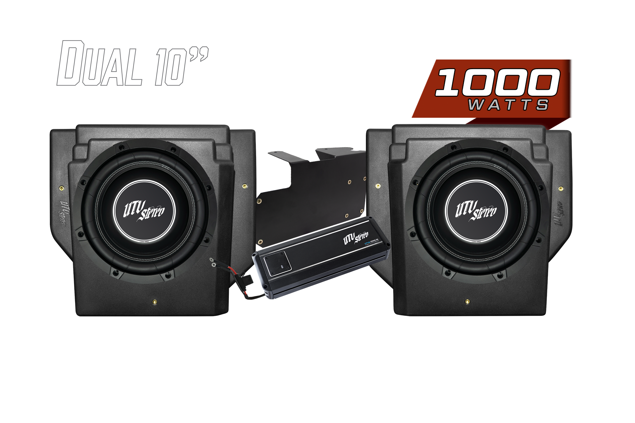 UTV Stereo - Can-Am Maverick R Signature Rear Sub Upgrade | UTVS-R-RS-UP-S