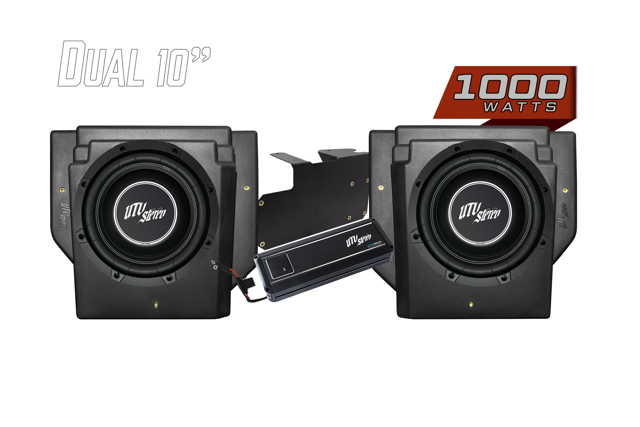 UTV Stereo - Can-Am Maverick R Signature Rear Sub Upgrade | UTVS-R-RS-UP-S