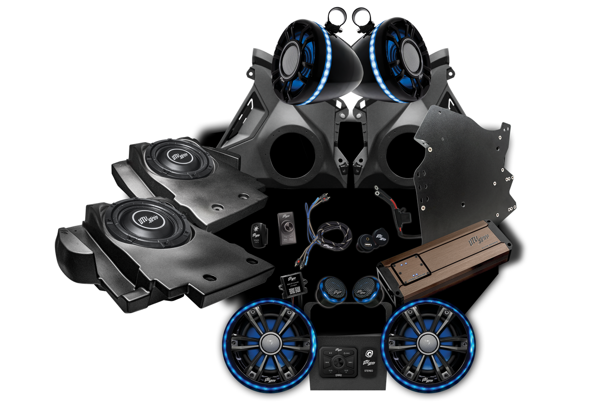 UTV Stereo Can-Am Maverick R Elite Stage 6 Stereo Kit