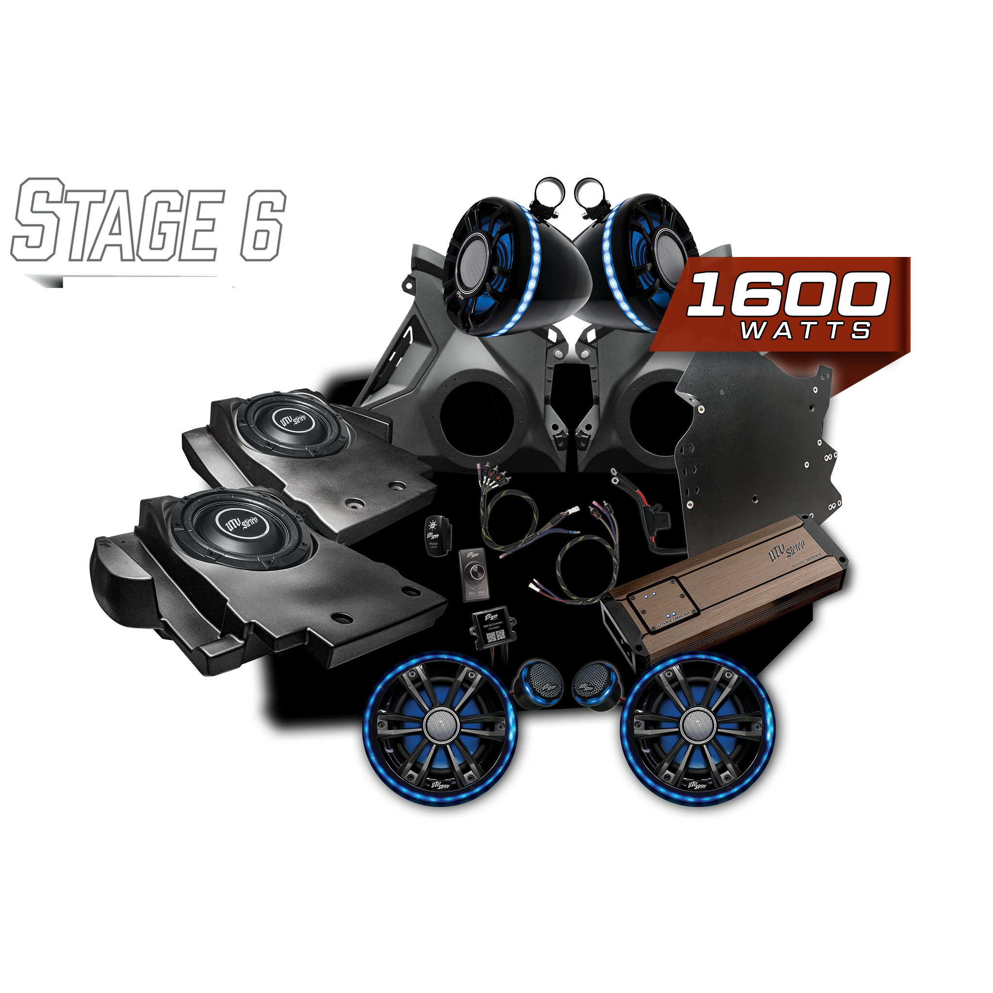 Photo of Can-Am® Maverick R BRP GO! Elite Series Stage 6 Stereo Kit | UTVS-R-S6-E-GO by UTV Stereo - Premium for UTVs / Side by Sides