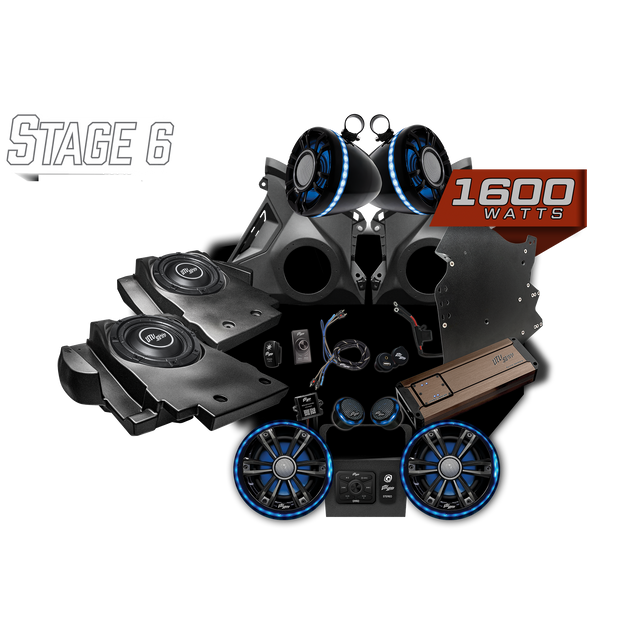 Photo of Can-Am® Maverick R Elite Series Stage 6 Stereo Kit | UTVS-R-S6-E by UTV Stereo - Premium for UTVs / Side by Sides