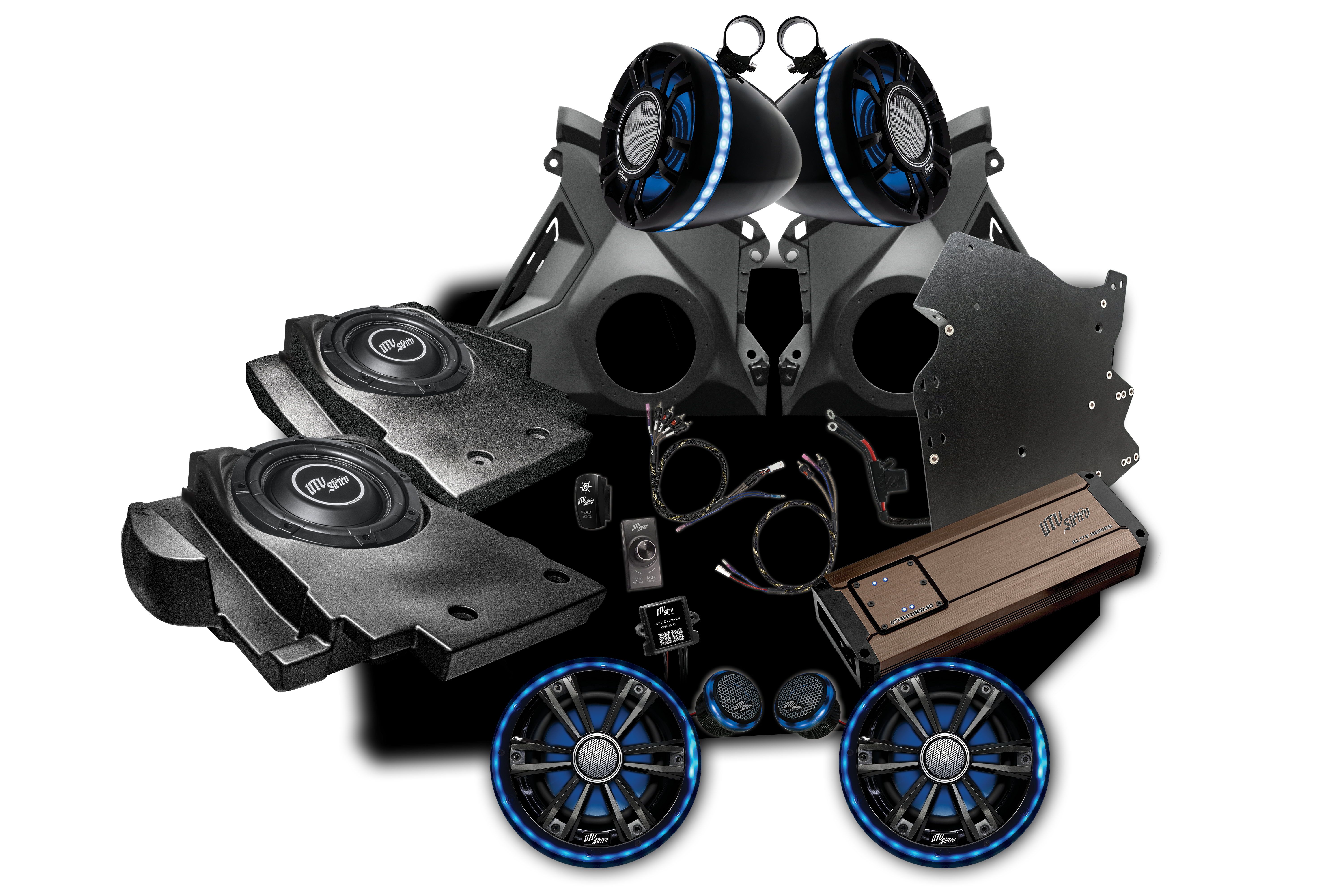 Photo of Can-Am® Maverick R BRP GO! Elite Series Stage 6 Stereo Kit | UTVS-R-S6-E-GO by UTV Stereo - Premium for UTVs / Side by Sides