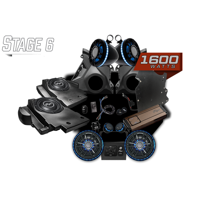 Photo of Can-Am® Maverick R Elite Series Stage 6 Stereo Kit | UTVS-R-S6-E by UTV Stereo - Premium Maverick R Stage Kit for UTVs / Side by Sides