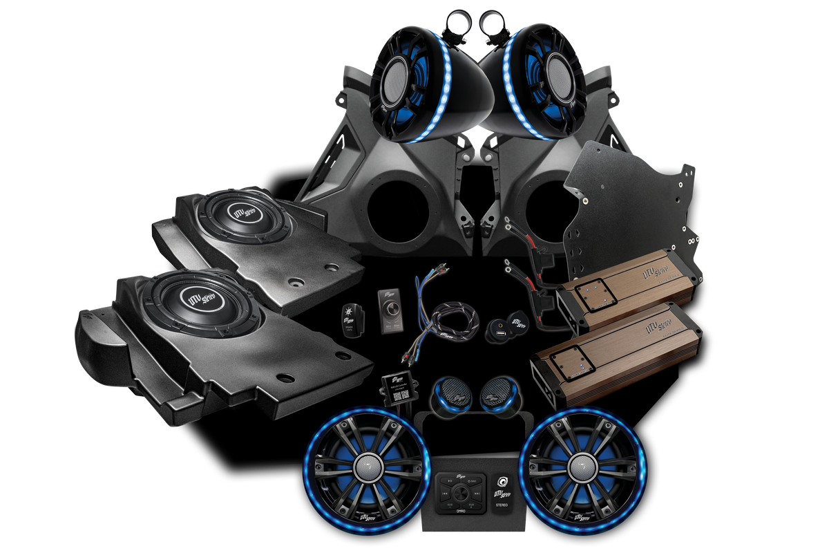 UTV Stereo Can-Am Maverick R Elite Stage 7 Stereo Kit