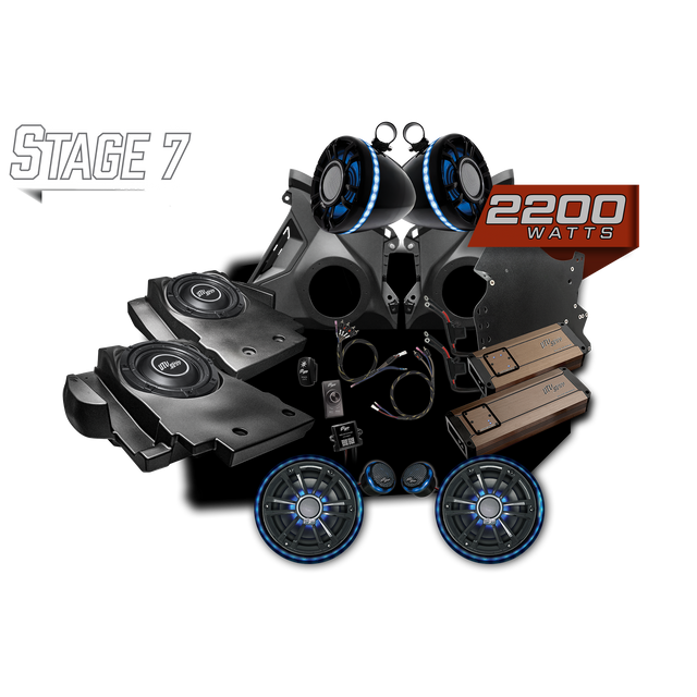 Photo of Can-Am® Maverick R BRP GO! Elite Series Stage 7 Stereo Kit | UTVS-R-S7-E-GO by UTV Stereo - Premium Polaris RZR Stage Kit for UTVs / Side by Sides