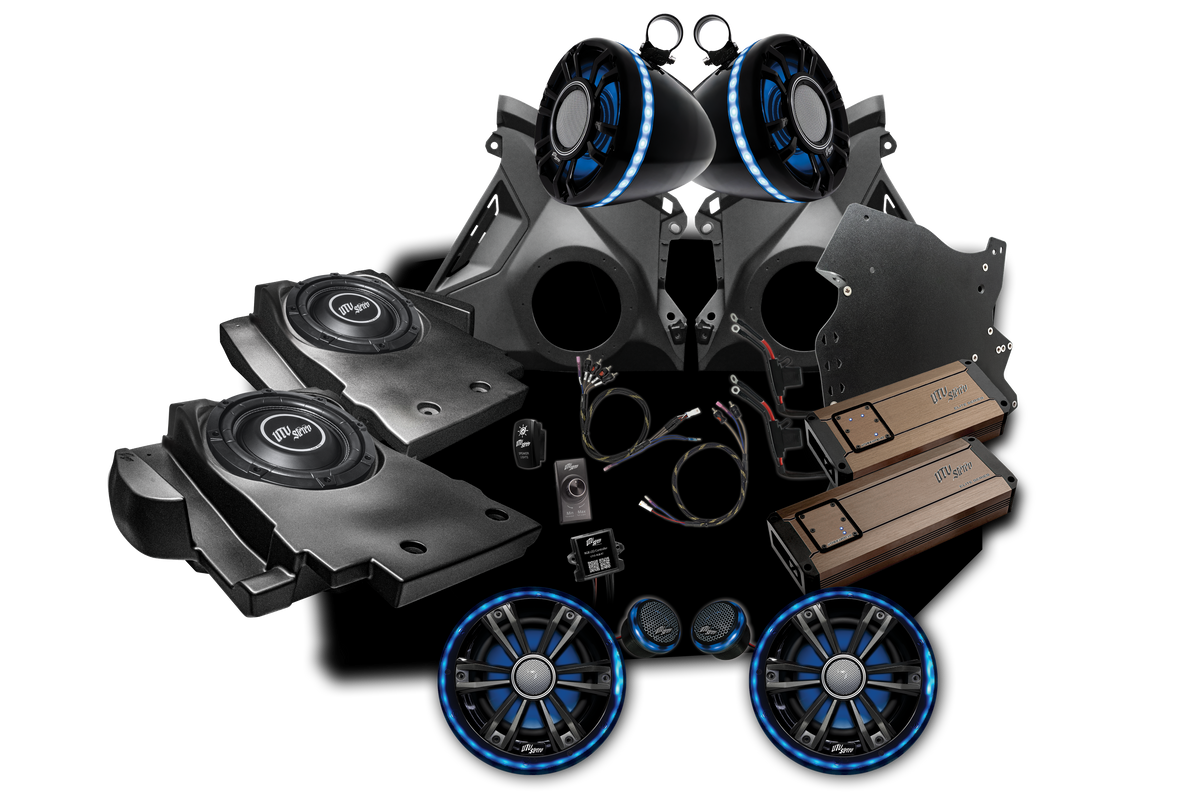 UTV Stereo Can-Am Maverick R BRP GO! Elite Stage 7 Stereo Kit