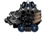 UTV Stereo Maverick R Stage 8 component layout