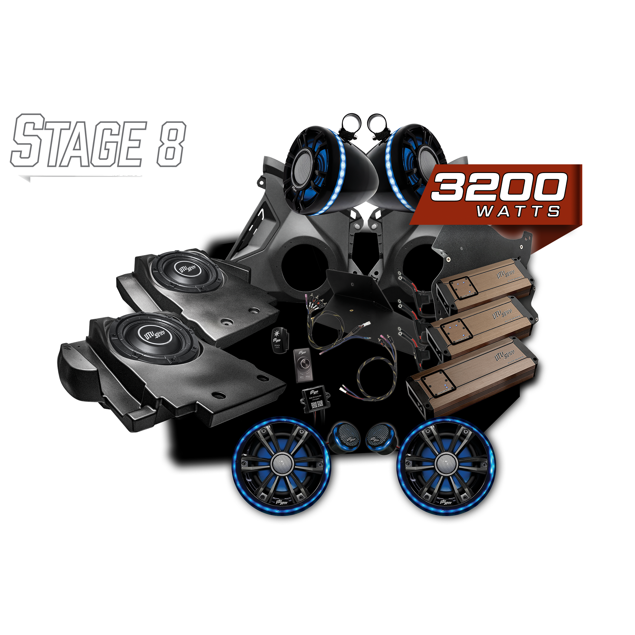 Photo of Can-Am® Maverick R BRP GO! Elite Series Stage 8 Stereo Kit | UTVS-R-S8-E-GO by UTV Stereo - Premium for UTVs / Side by Sides