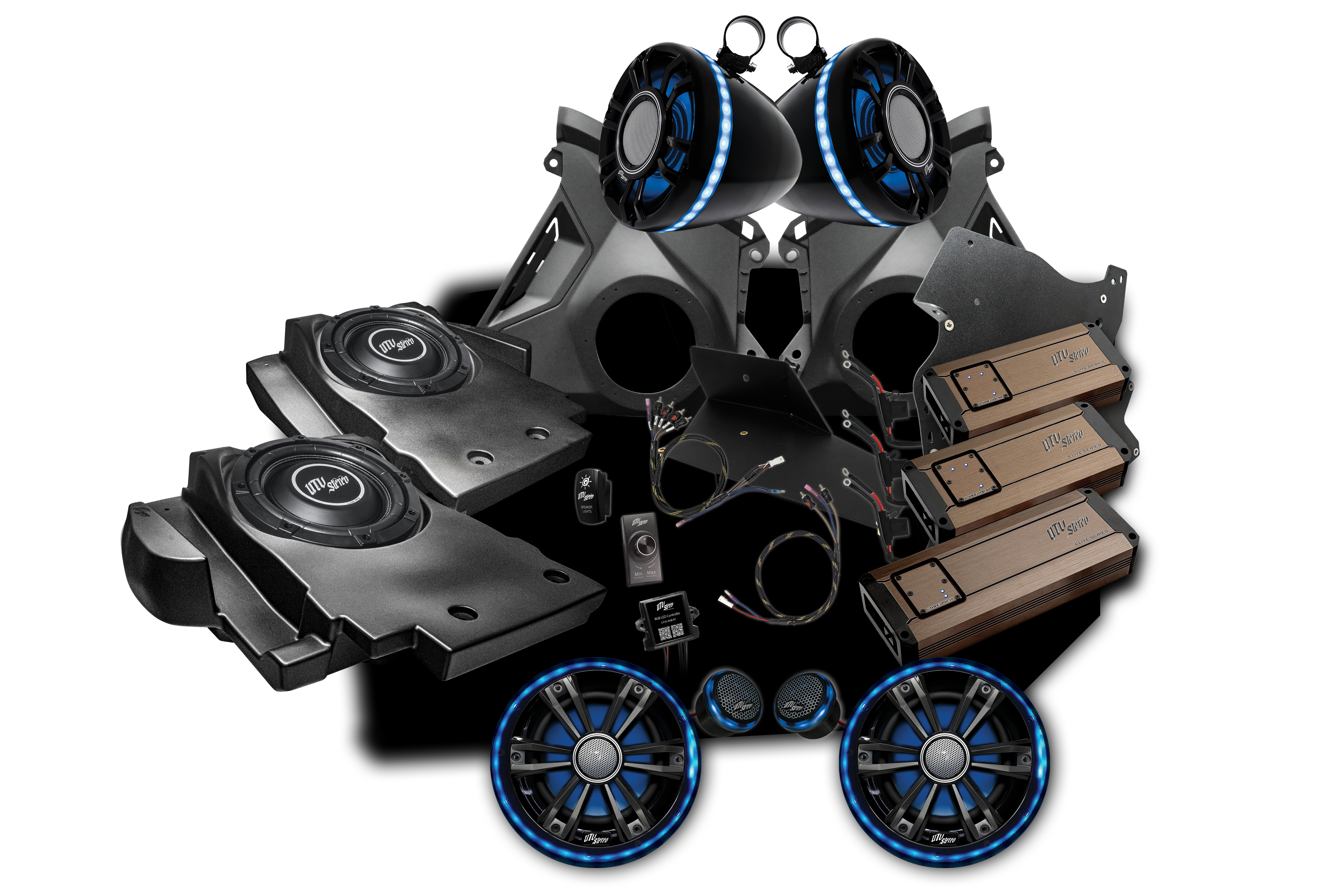 Photo of Can-Am® Maverick R BRP GO! Elite Series Stage 8 Stereo Kit | UTVS-R-S8-E-GO by UTV Stereo - Premium for UTVs / Side by Sides