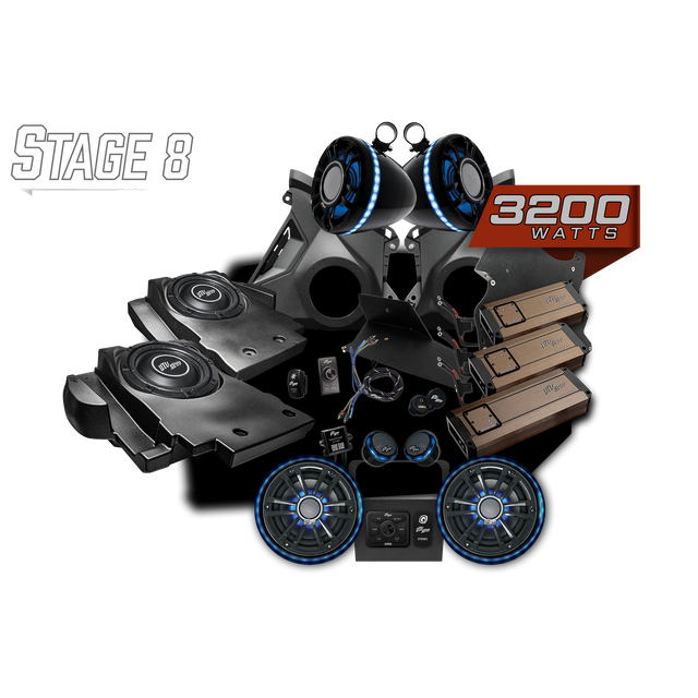 Photo of Can-Am® Maverick R Elite Series Stage 8 Stereo Kit | UTVS-R-S8-E by UTV Stereo - Premium Polaris RZR Stage Kit for UTVs / Side by Sides
